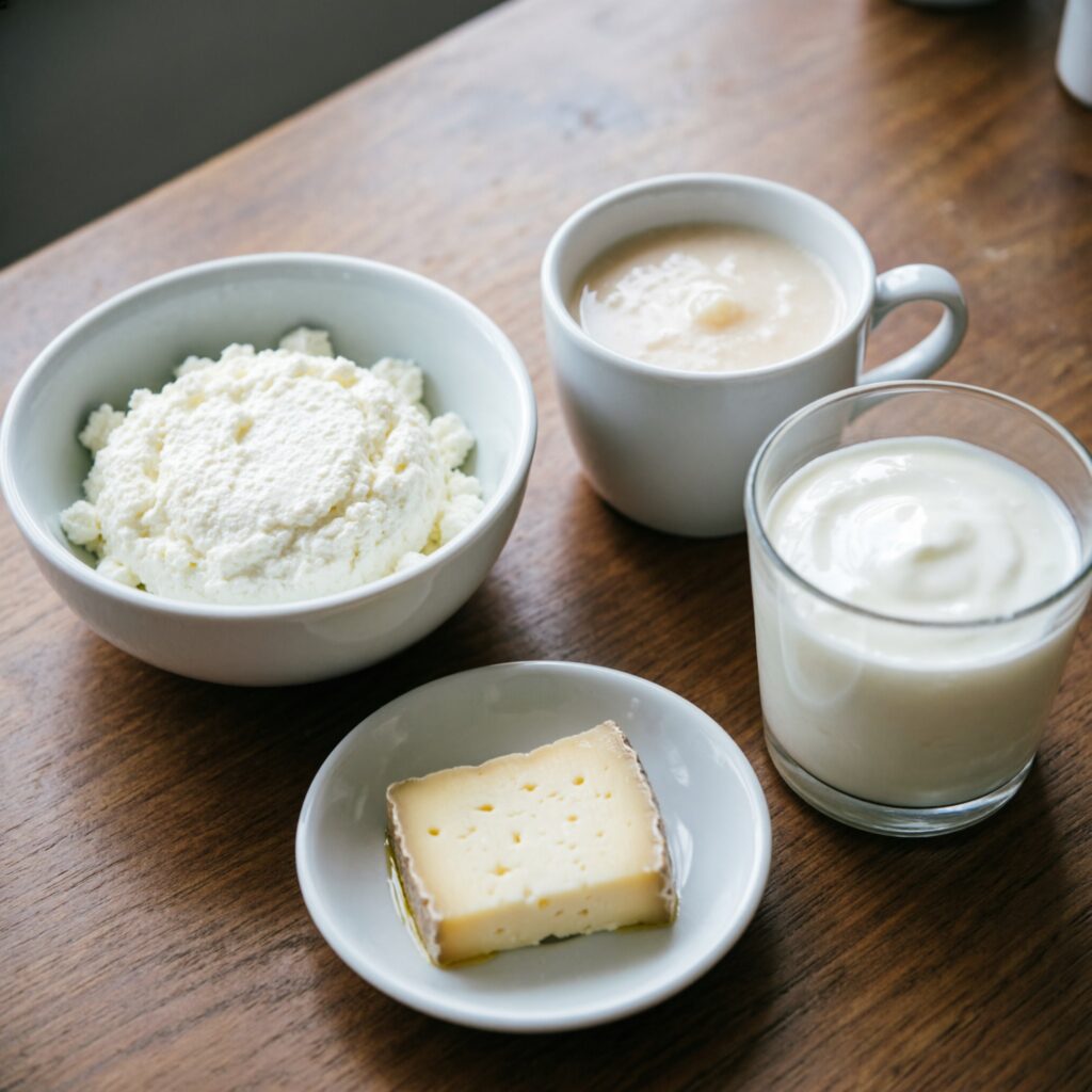 кисломолочные продукты
